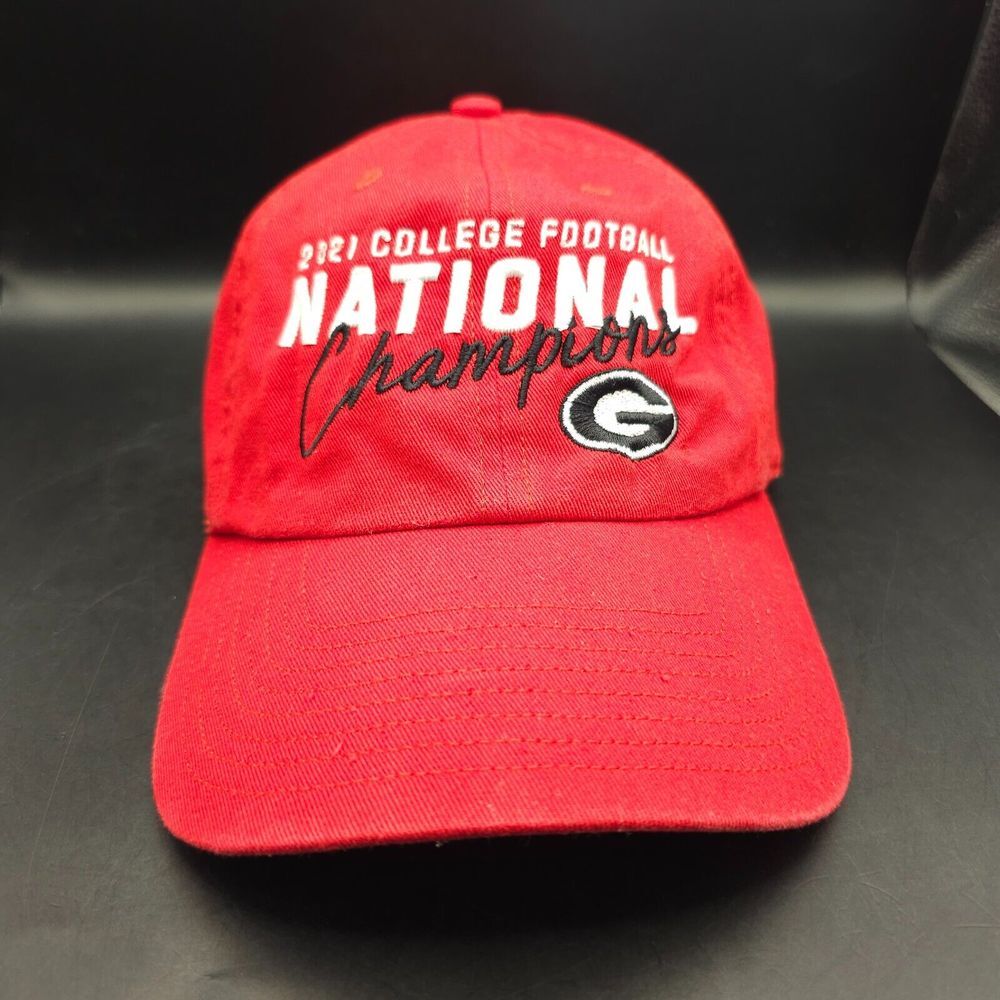 Georgia Bulldogs 2021 National Champions Clean‎ Up Hat '47 BRAND Strapback
